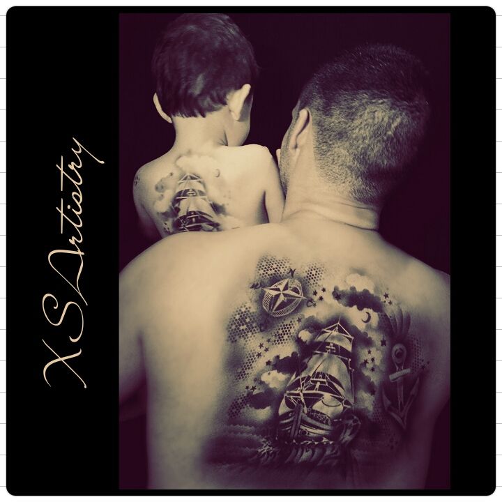 Water-proof airbrush tattooos