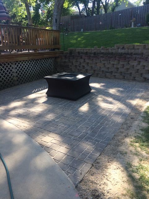 Paver patio