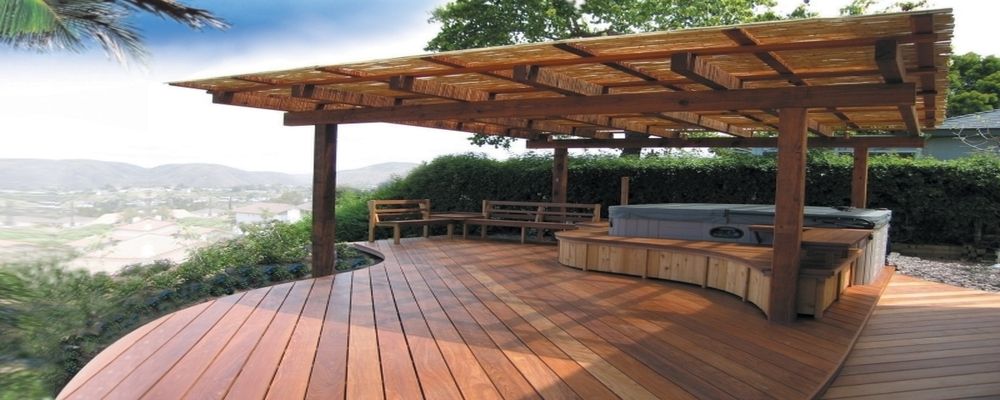 New Wood Patio