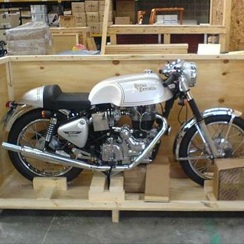 Motorcycle crating