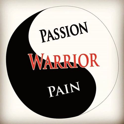 the effective warrior melds passion and pain.  Wor
