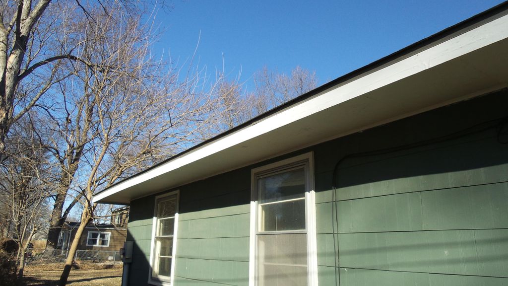 New roof was installed, however, they failed to in