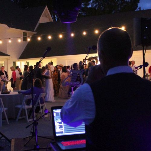 Wedding Reception - Music, lights and sound for li