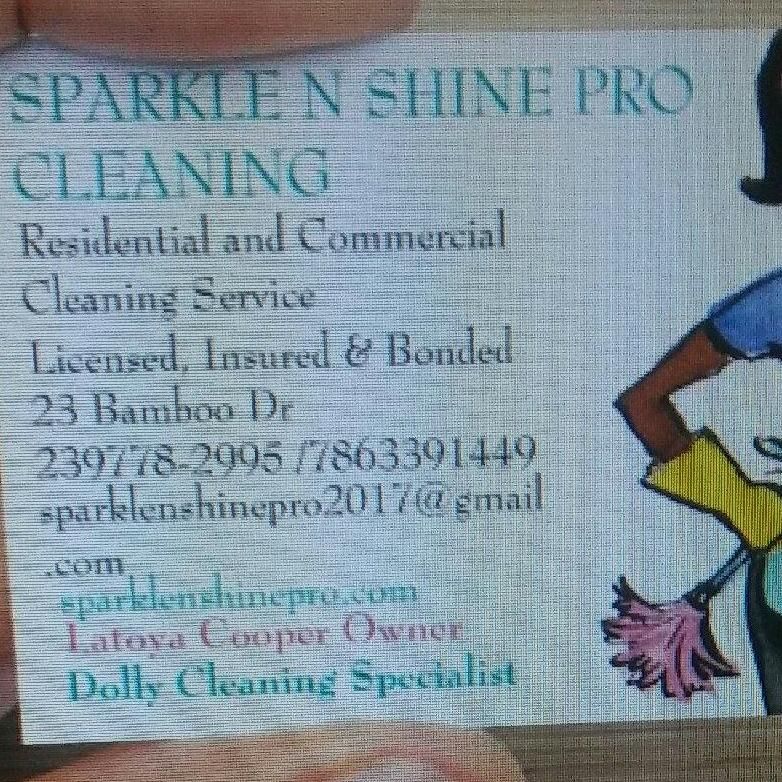 Sparkle N Shine Pro Cleaning LLC