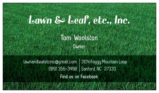 Lawn and Leaf, etc., Inc.