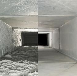 Air Duct Cleaning before and After