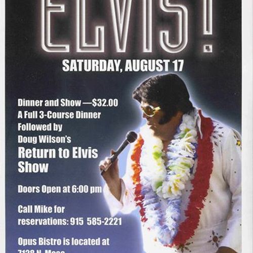 "Return to Elvis" Tribute Show