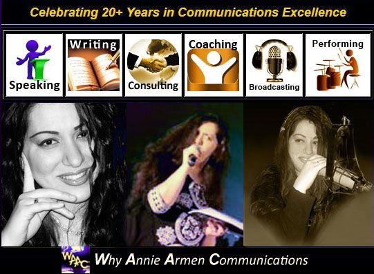 Why Annie Armen Communications:  Speaking | Writin