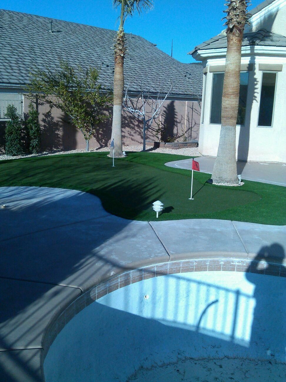 Putting Green & Lighting System