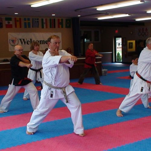 Karate-Do group training