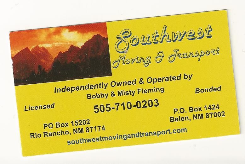 Southwest Moving & Transport, LLC