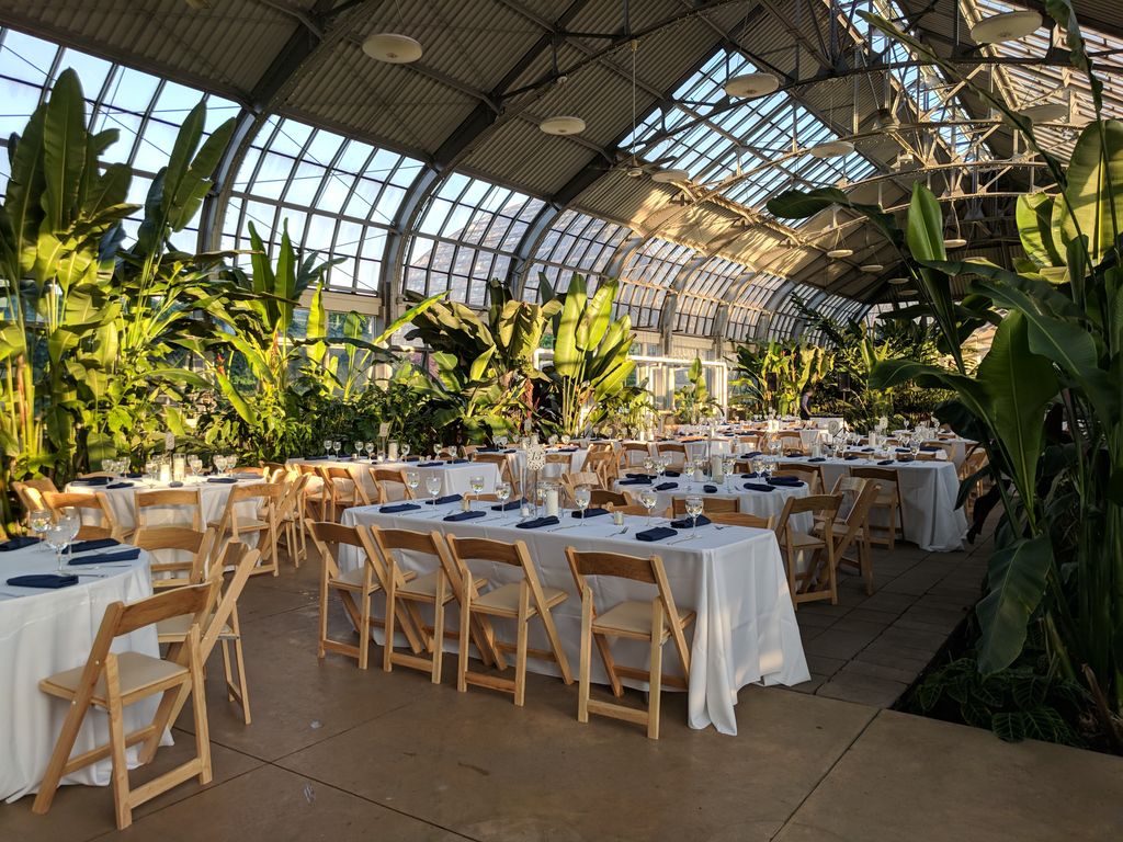 Botanical Conservatory Wedding - Chicago, IL