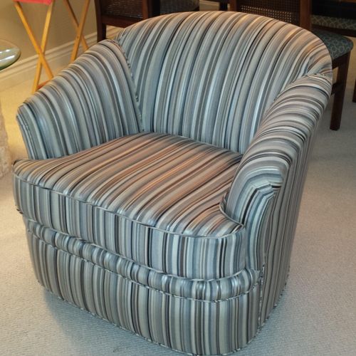 Swivel Chair recovered