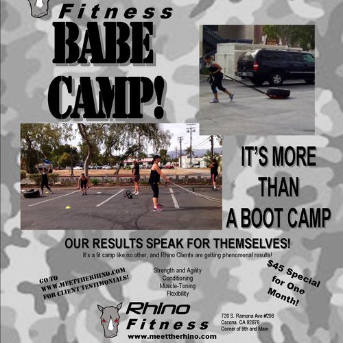 This is the weekday morning workouts at Rhino Fitn