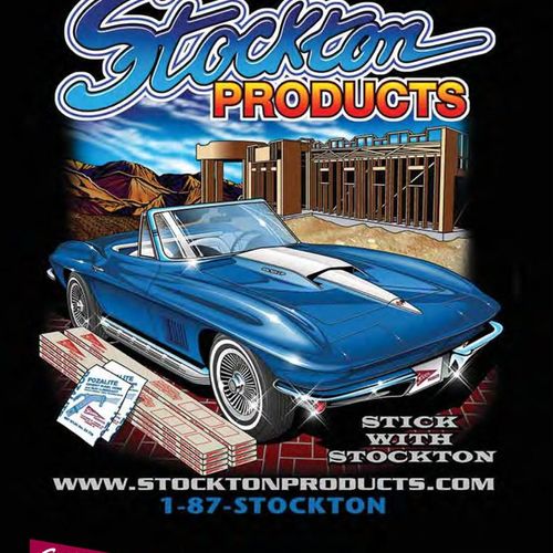 Stockton Products catalog cover (Adobe Illustrator