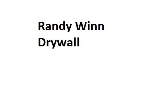 Randy Winn Drywall
