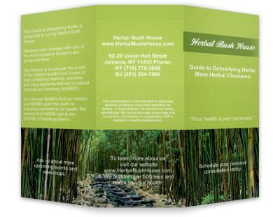 Tri-fold design and layouts