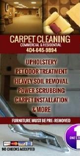 Check my other profile for carpet / floors/ uphols