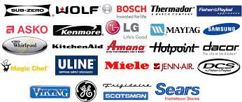 We repair all major brands of home appliances such