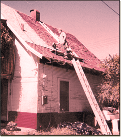 Owner - Russ - Roofing circa 1993