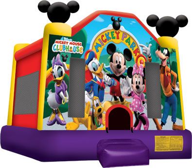 15x15 Mickey Mouse Clubhouse bounce