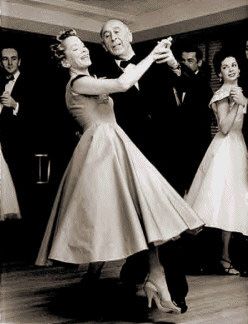 Founder, Arthur Murray and his wife dancing.