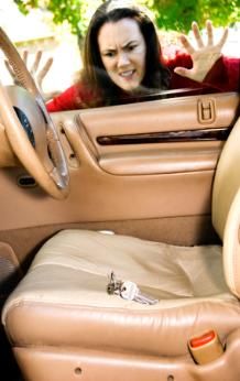 Keys Locked in Car.