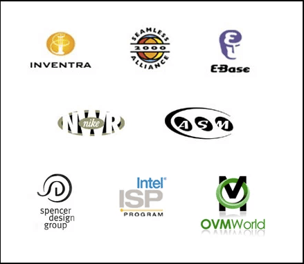 Several logos from various clients