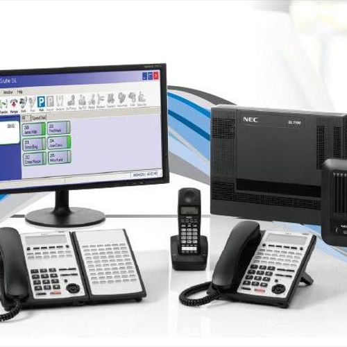 NEC SL1100 Hybrid Digital/VoIP Phone Server. Unifi