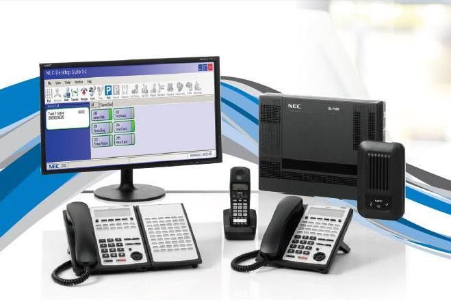 NEC SL1100 Hybrid Digital/VoIP Phone Server. Unifi