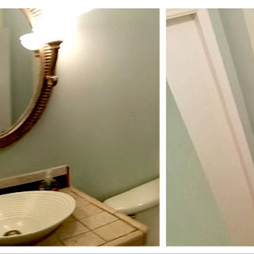 Bathroom design, color palette and remodeling proj