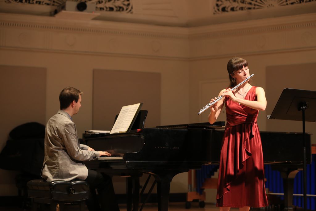 A photo from my recent recital on April 13, 2014. 