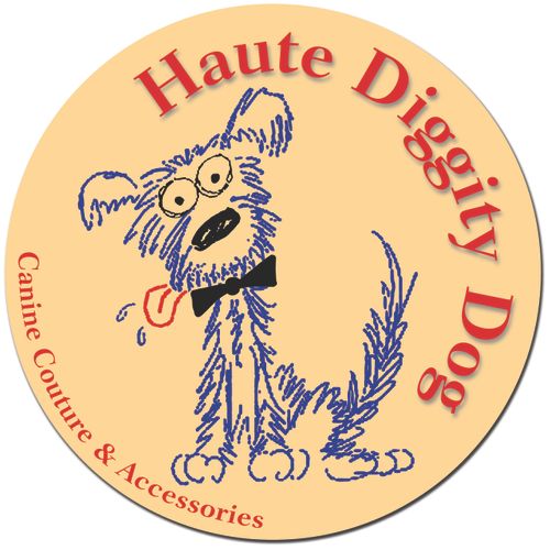 Logo and hang tag for custom clothing line for dog