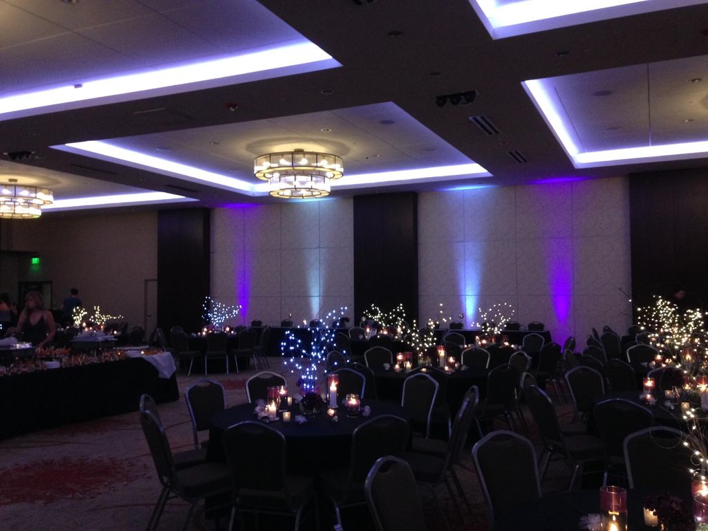 Lincoln Event Center Wedding (uplights)
