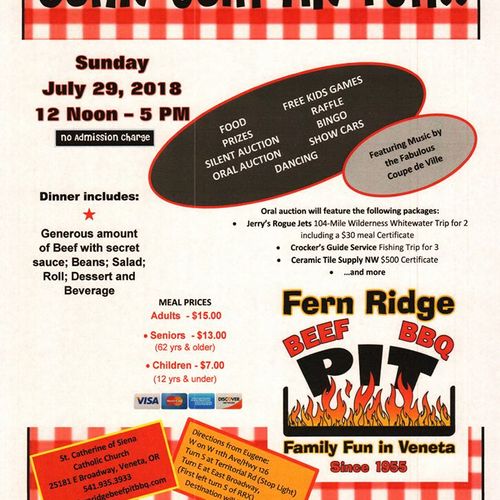 2018 Fern Ridge BBQ