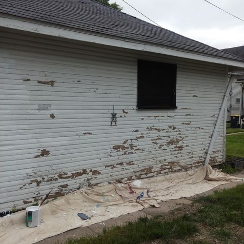 exterior painting/garage