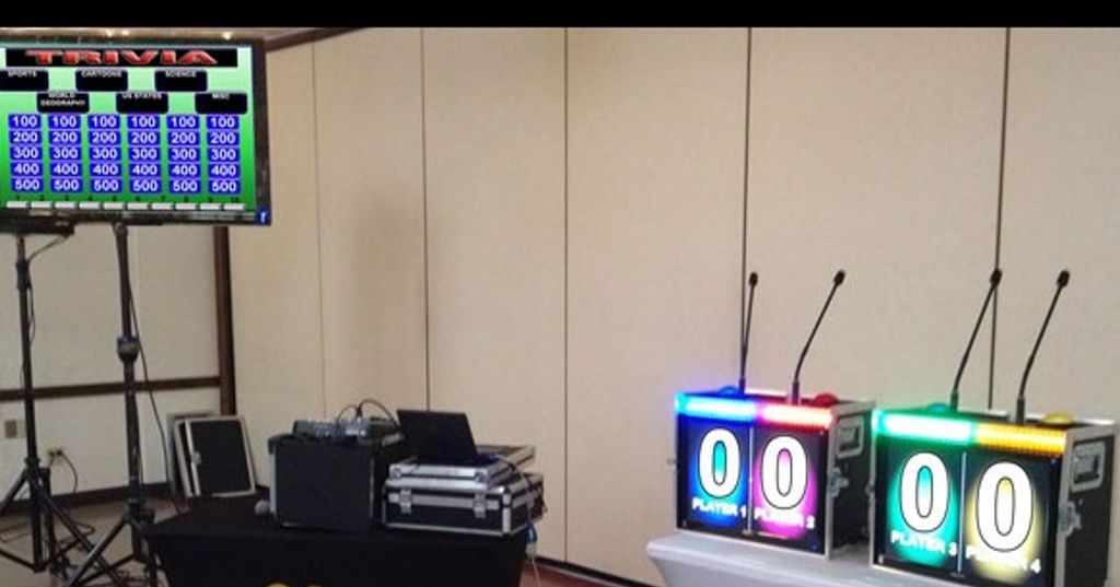 Our game show setup is HILARIOUS!!