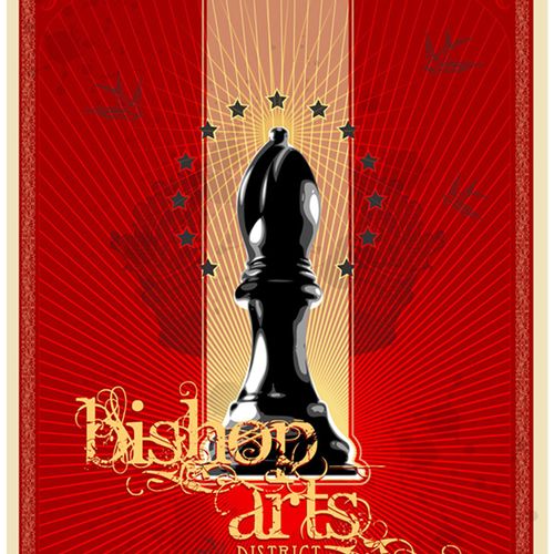 The Bishop Arts District's first official poster/m