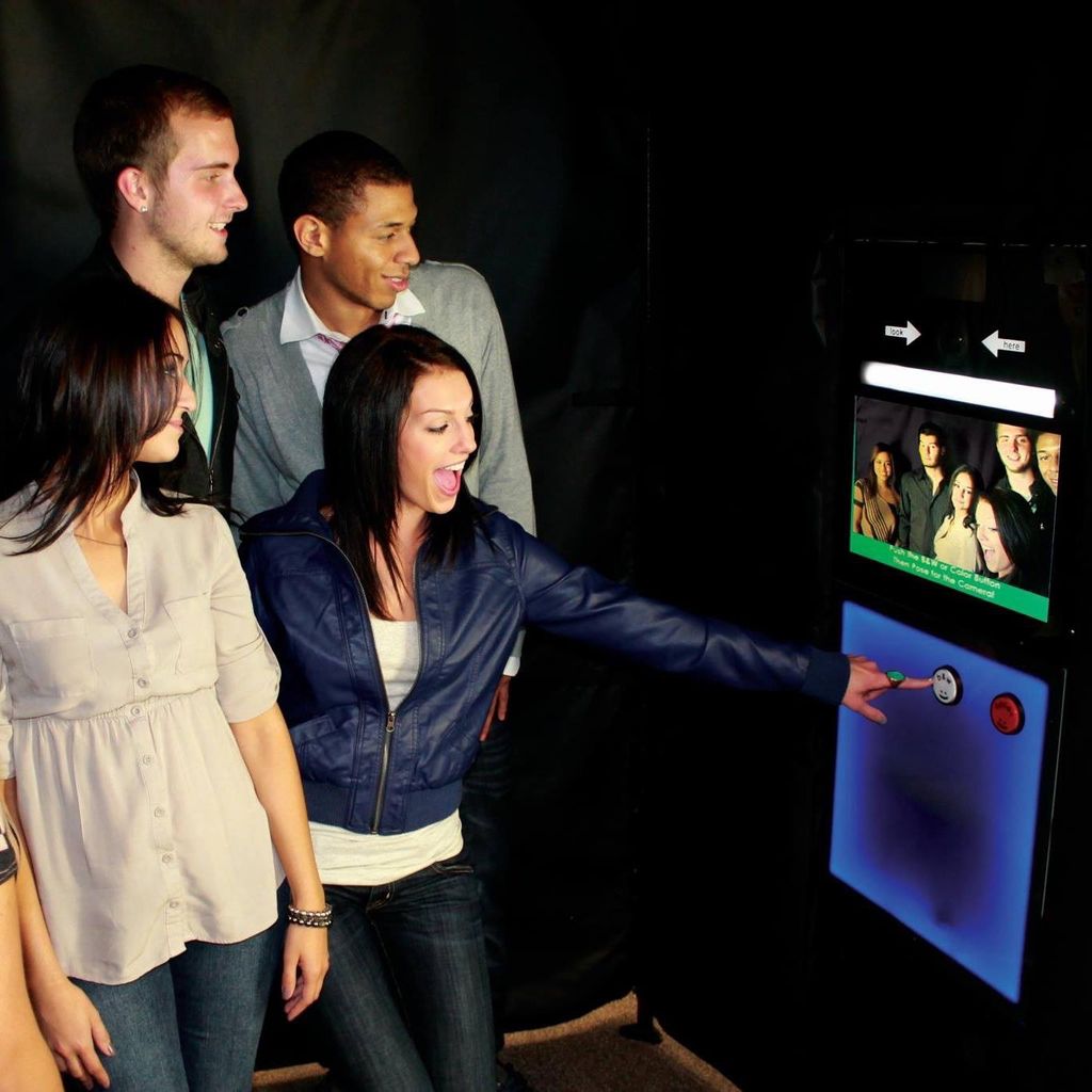 Our professionally built booth lets you choose col