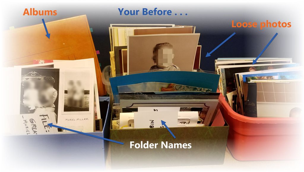 Your photo collection before I preserve it for you