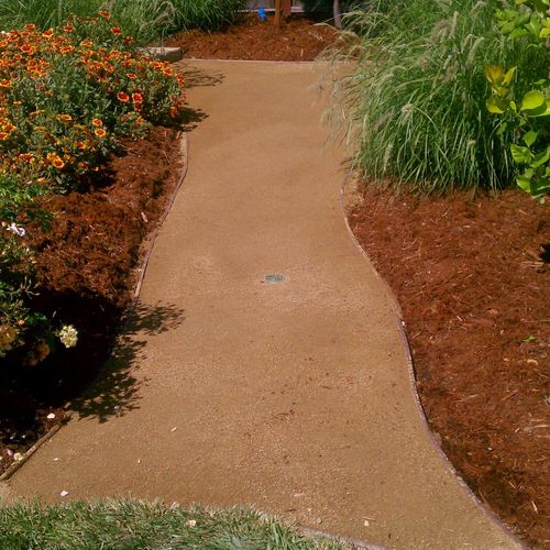 Gold Minus Walkway for a Client in Pittsburg