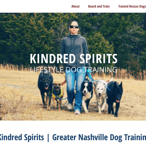 Kindred Spirits - Lifestyle Dog Training | www.kin