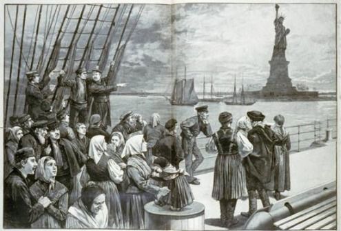 Immigrant Arriving