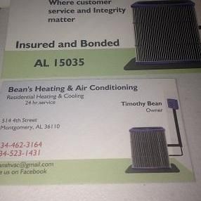 Bean's Heating & Air Conditioning