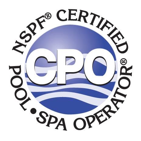 Every Tech we employ is a Certified Pool Operator 