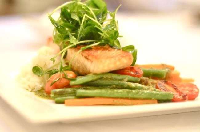 Salmon Dinner Plate!