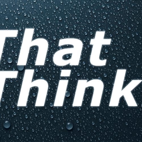 One of our early logos, ThatThink.com