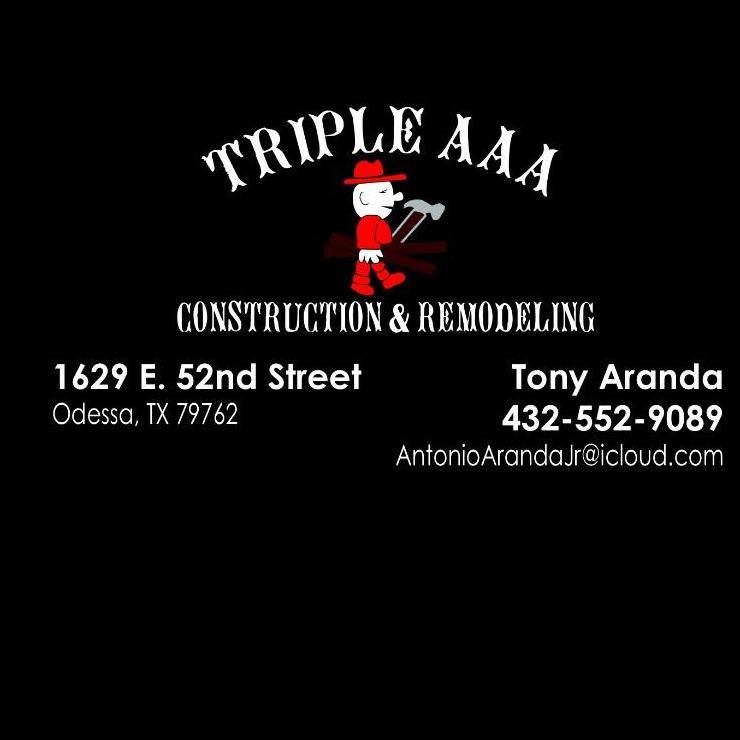 Triple AAA  construction & remodeling