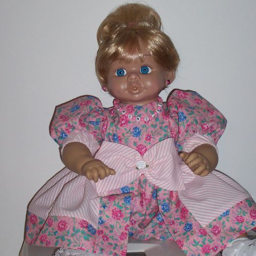 "Princess"  large hand made vinyl doll.  The has o