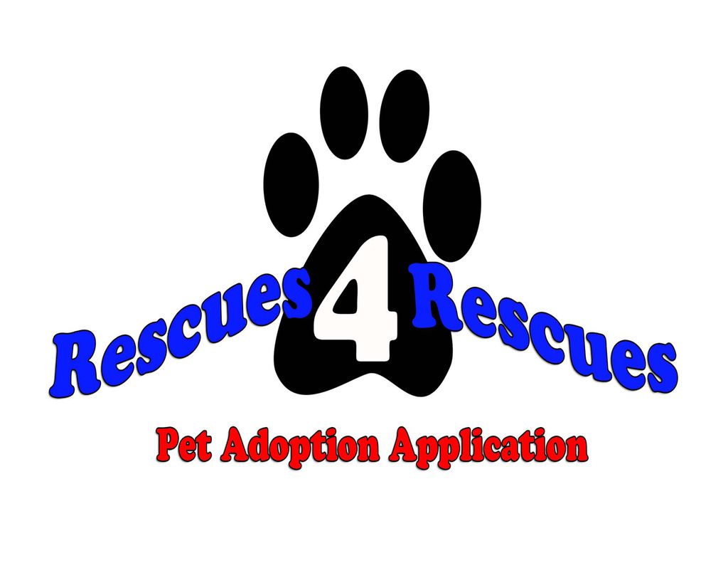 Pet Adoption Form header. Created with Photoshop a